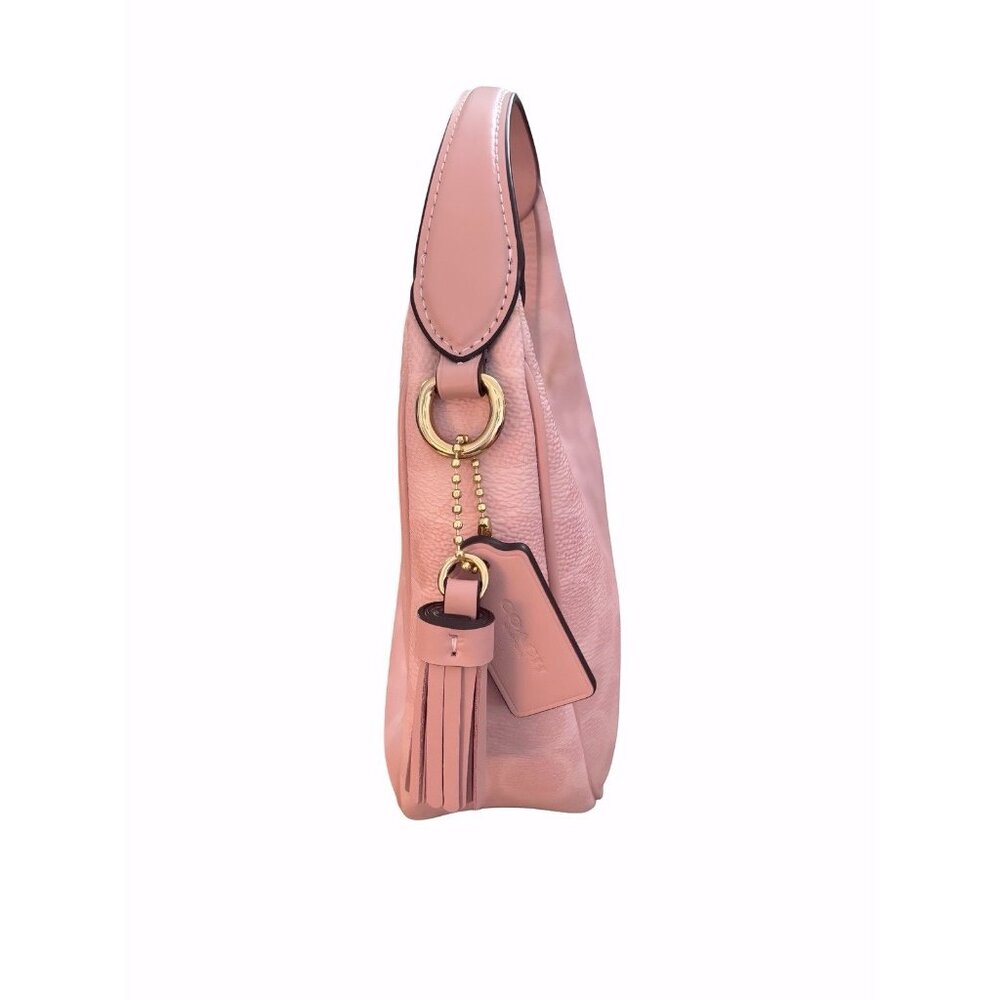 Coach Powder Pink Carmen Mini Crossbody Bag In Signature Canvas CAM83 Sold As Is - Picture 5 of 10